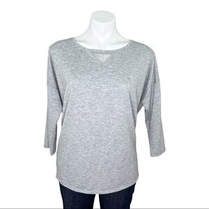 Victoria's Secret Grey Sexy Backless Top Shirt Medium